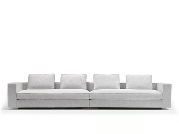 GENESIS - Modular fabric sofa with removable cover by Siwa Soft Style - view 2